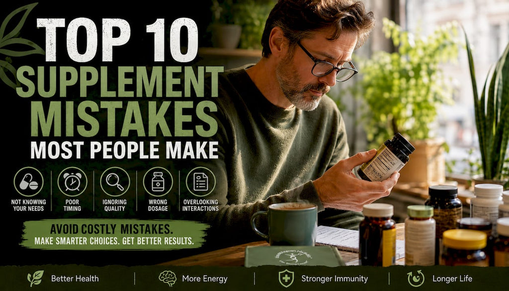 Top 10 Supplement Mistakes Most People Make