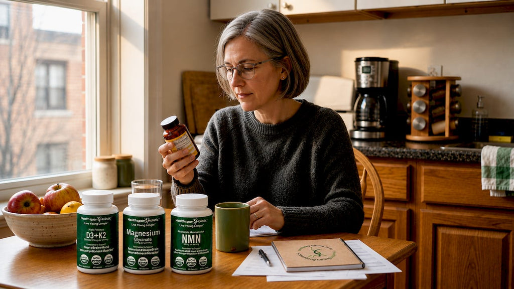 Best evidence-based supplements for longevity after 40