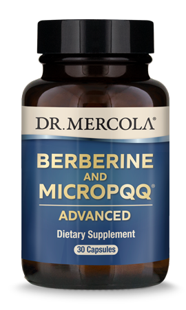 Berberine with MicroPQQ Advanced 30 Capsules - Healthspan Holistic