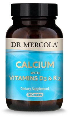 Calcium with Vitamins D3 & K2 90 Capsules - Healthspan Holistic