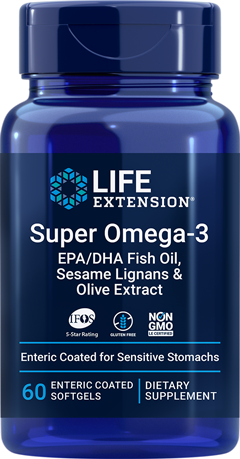 Super Omega-3 EPA/DHA Fish Oil 60 Softgels - Healthspan Holistic