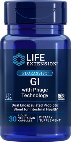 FLORASSIST® GI with Phage Technology 30 Capsules - Healthspan Holistic