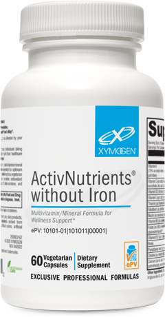 ActivNutrients® without Iron 60 Capsules - Healthspan Holistic