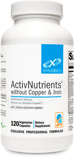 ActivNutrients® without Copper & Iron 120 Capsules - Healthspan Holistic
