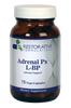 Restorative Formulations Adrenal Px L-BP 75 capsules container with label, dietary supplement for adrenal support.