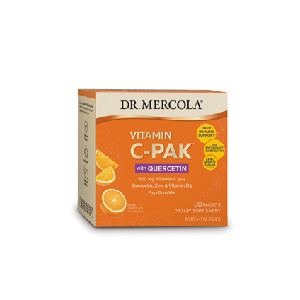 Vitamin C-PAK® with Quercetin Orange Flavor 30 Servings - Healthspan Holistic