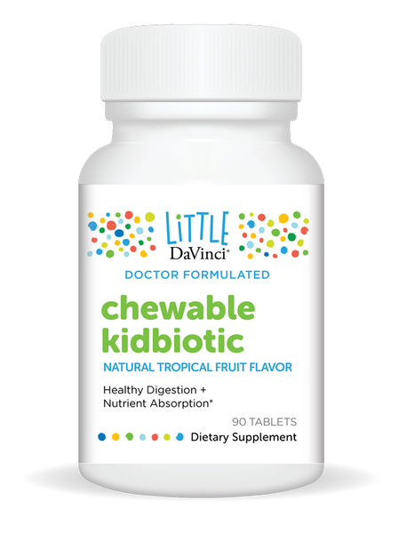 Chewable Kidbiotic Tropical Fruit 90 Tablets - Healthspan Holistic