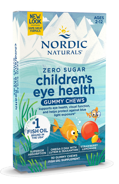 Children's Eye Health Strawberry Lemonade 30 Gummy Chews - Healthspan Holistic