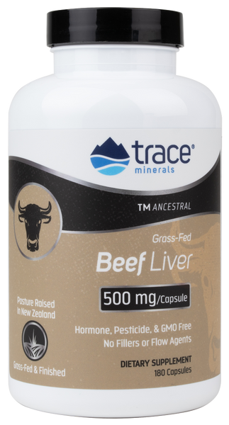 Beef Liver 500 mg 180 Capsules - Healthspan Holistic