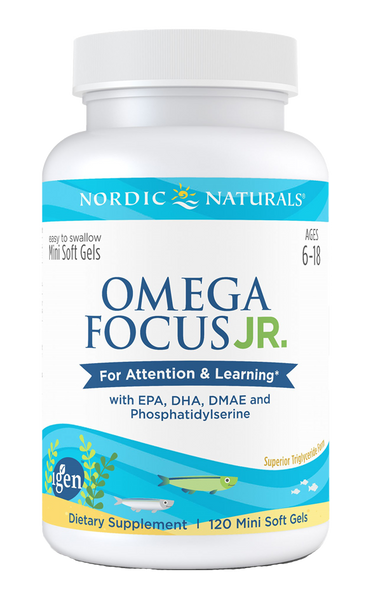 Omega Focus Jr 120 Softgels - Healthspan Holistic