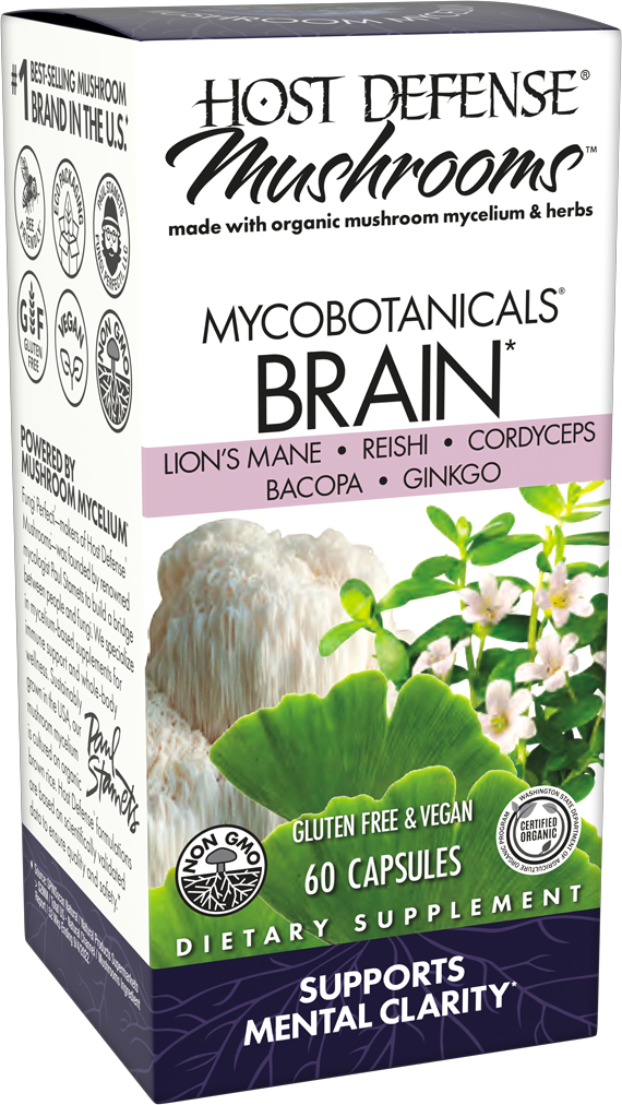MycoBotanicals® Brain* 60 Capsules - Healthspan Holistic