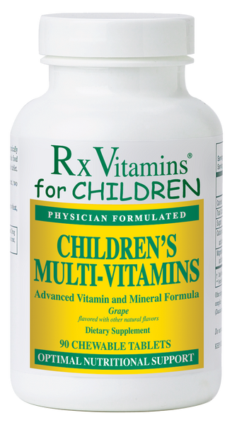 Children's Multi-Vitamins 90 Chewable Tablets - Healthspan Holistic
