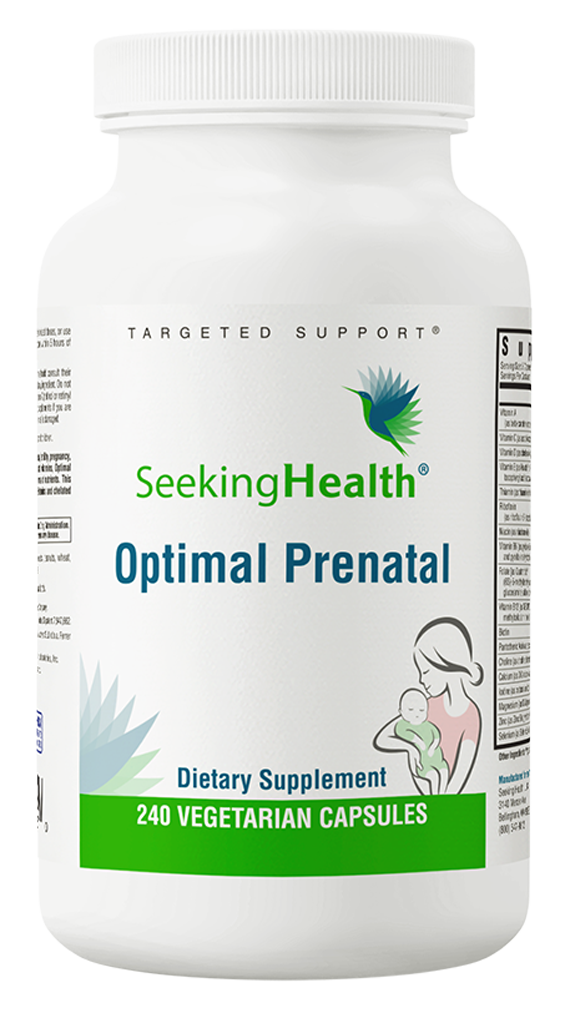 Optimal Prenatal 240 Capsules - Healthspan Holistic