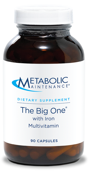 The Big One® with Iron 90 Capsules - Healthspan Holistic