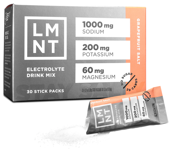 LMNT Recharge - Grapefruit Salt 30 Servings - Healthspan Holistic
