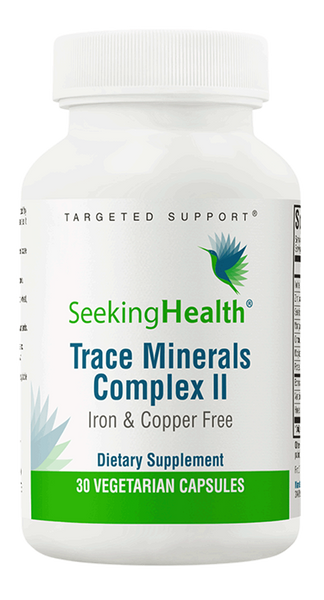 Trace Minerals Complex II 30 Capsules - Seeking Health - Healthspan Holistic