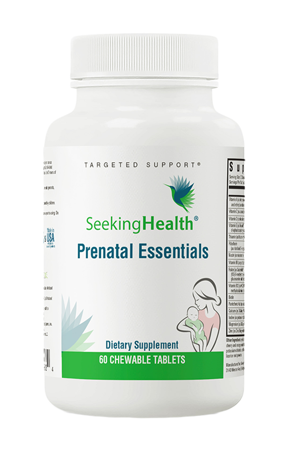 Prenatal Essentials Chewable 60 Tablets - Healthspan Holistic