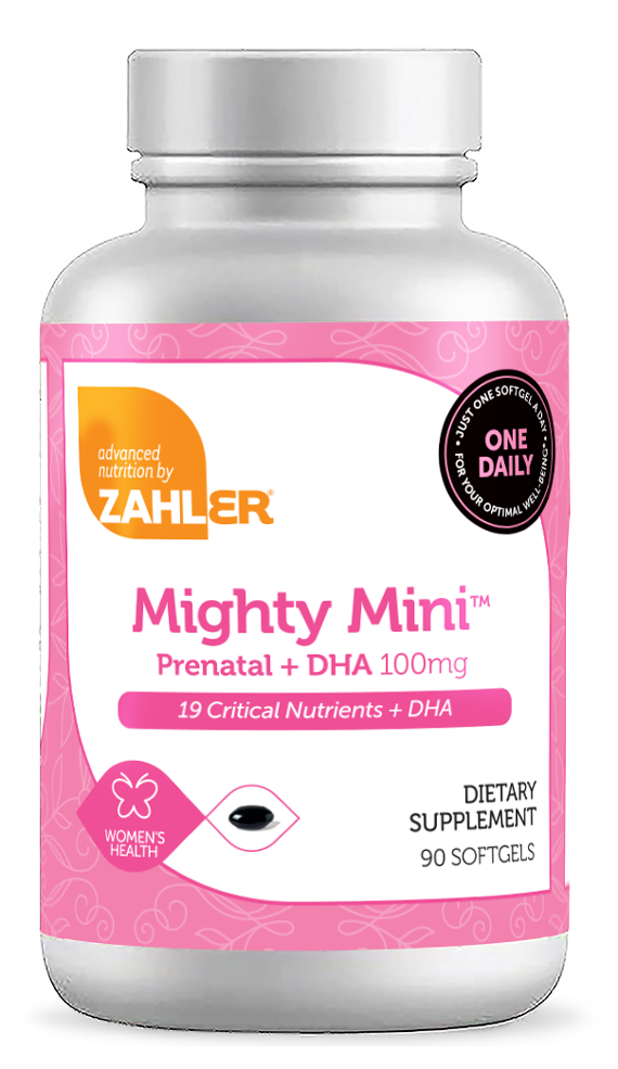 Mighty Mini Prenatal+DHA 90 Softgels - Healthspan Holistic