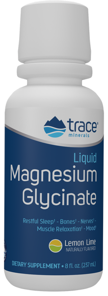 Liquid Magnesium Glycinate 8 fl oz - Trace Minerals - Healthspan Holistic