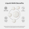 Neurogan Health NMN Drops bottle with dropper, promoting vitamins and supplements for health and wellness.