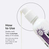 Neurogan Health NMN Drops in a glass dropper bottle with a white label, showing the product's supplement and vitamin branding.