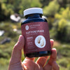 Neurogan Health Nattokinase capsules in a bottle with supplement label, suitable for cardiovascular health, on a neutral background.
