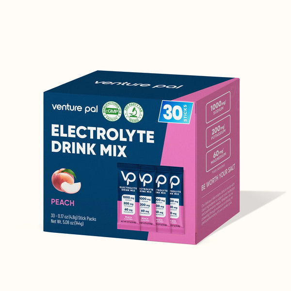 Peach Sugar Free Electrolytes - 30 count - Healthspan Holistic
