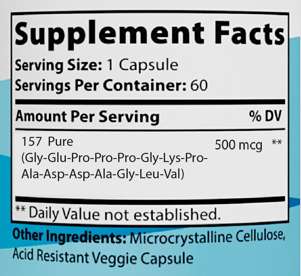 Regenerative Peptide 157 60ct. Capsules - Healthspan Holistic