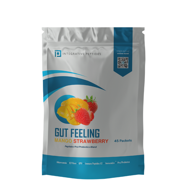 Gut Feeling Stick Packs Mango Strawberry 45ct. - Healthspan Holistic