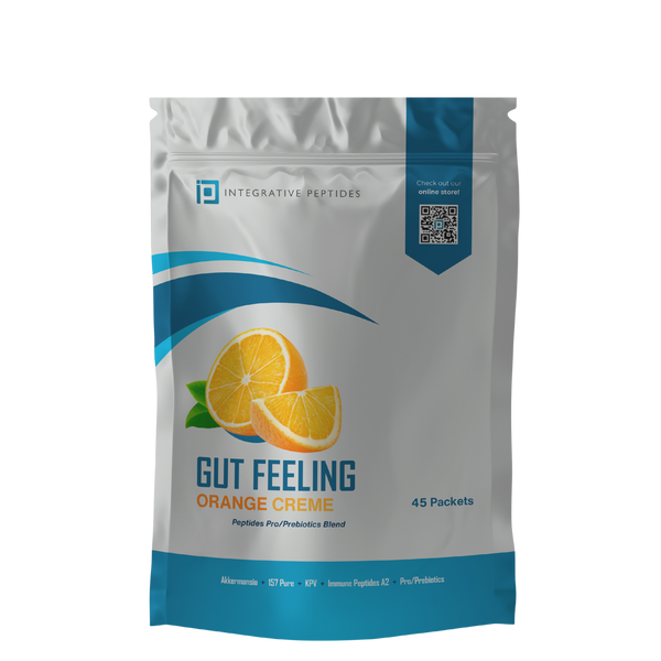 Gut Feeling Stick Packs Orange Creme 45ct. - Healthspan Holistic