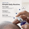 Neurogan Health AHK-Cu Peptide Hair Elixir bottle with dropper, showing how to use the 4800mg hair treatment for scalp care.