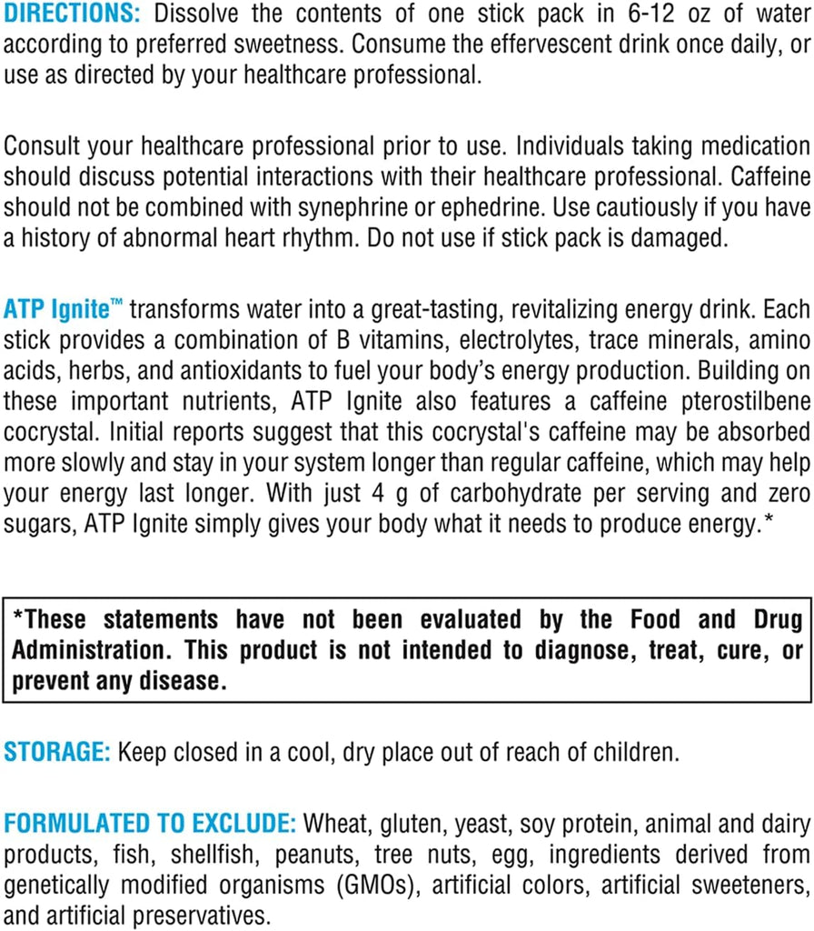 ATP Ignite™ Citrus 30 Servings - XYMOGEN® - Healthspan Holistic