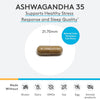 Ashwagandha 35 60 Capsules - XYMOGEN® - Healthspan Holistic
