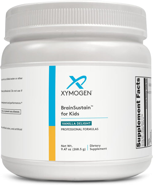BrainSustain™ for Kids Vanilla Delight 15 Servings - XYMOGEN® - Healthspan Holistic