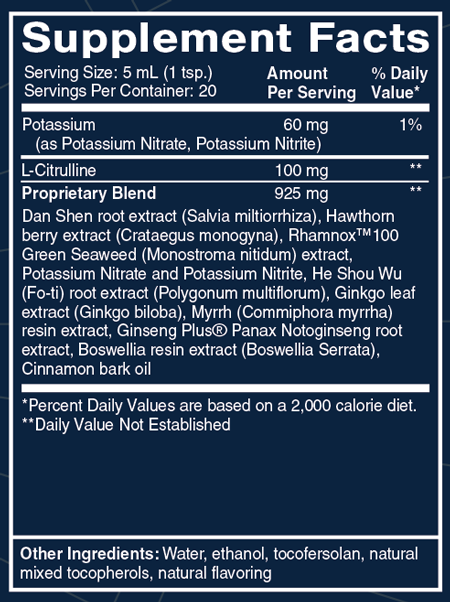 Cardio Elite 3.38 fl oz - Quicksilver - Healthspan Holistic