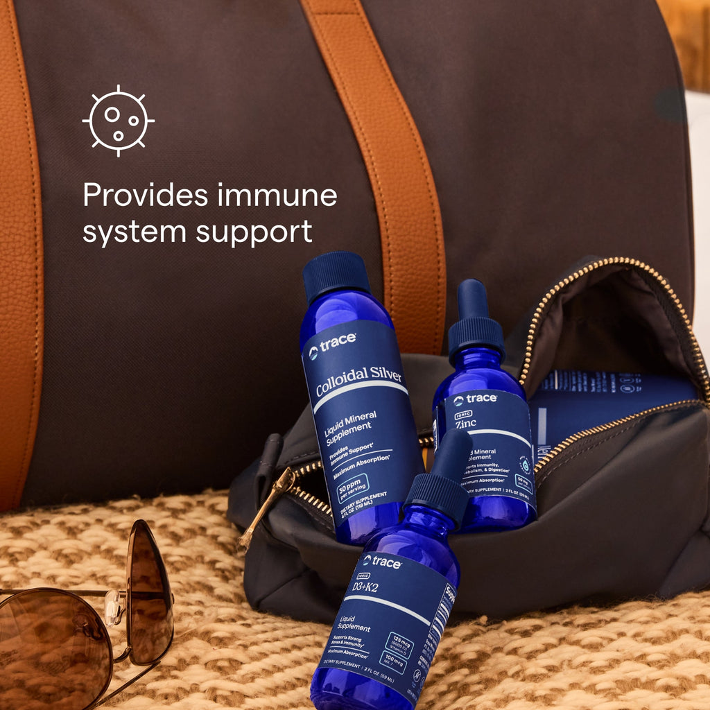 Colloidal Silver 30ppm 8 fl oz - Trace Minerals - Healthspan Holistic