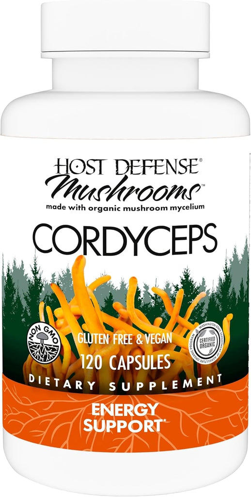 Cordyceps 120 Capsules - Host Defense - Healthspan Holistic