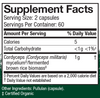 Cordyceps 120 Capsules - Host Defense - Healthspan Holistic