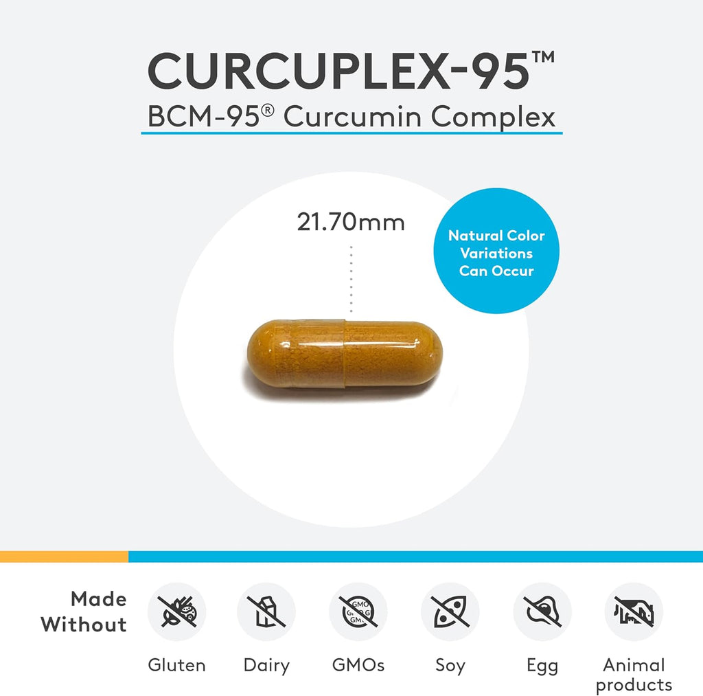 CurcuPlex-95™ 60 Capsules - XYMOGEN® - Healthspan Holistic
