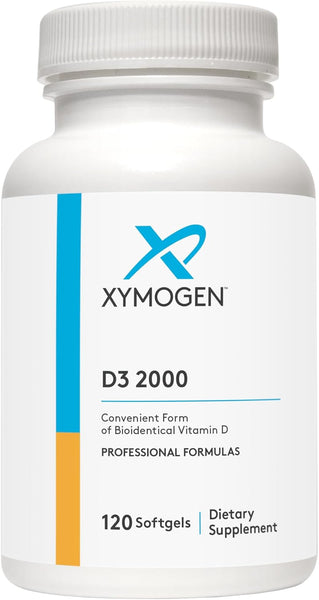 D3 2000 120 Softgels - XYMOGEN® - Healthspan Holistic