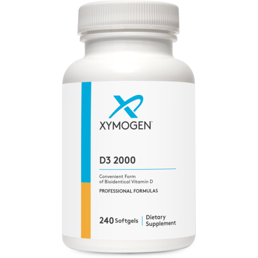 D3 2000 240 Softgels - XYMOGEN® - Healthspan Holistic