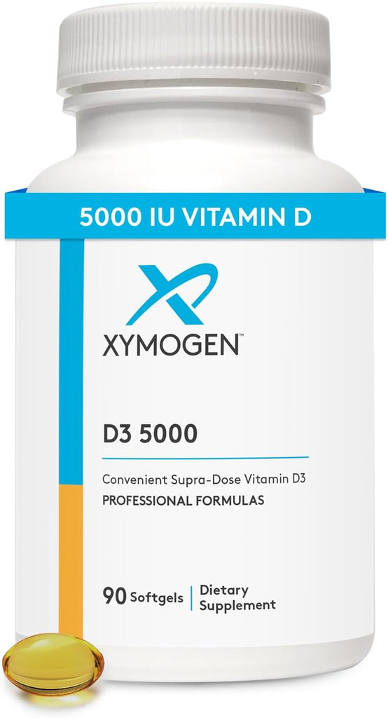 D3 5000 90 Softgels - XYMOGEN® - Healthspan Holistic