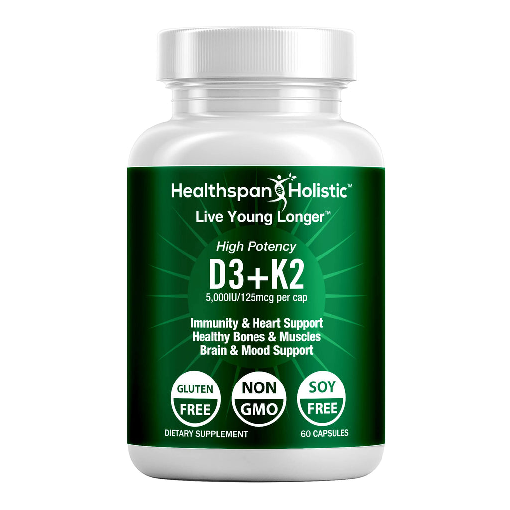 High Potency Vitamin D3 + K2