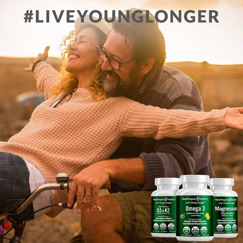 D3-Omega 3-Magnesium Daily Essentials Bundle - Healthspan Holistic - Healthspan Holistic