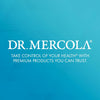 Bottle of Dr. Mercola Organic Pine Bark Extract 60 tablets with label visible and tablets inside the bottle.