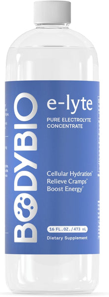 E-Lyte 16 oz - BodyBio - Healthspan Holistic