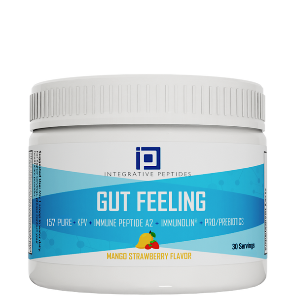 Gut Feeling Peptides Mango Strawberry - Healthspan Holistic
