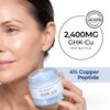 Neurogan Health GHK-Cu Copper Peptide Face Cream with 2400mg concentration, skincare product for facial rejuvenation and anti-aging.