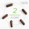 Neurogan Health Ginkgo Biloba capsules for daily supplements, showing a bottle with capsules and dosage information.