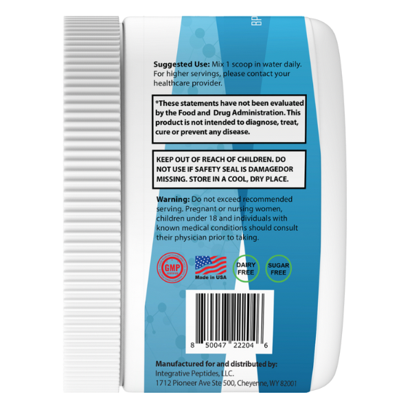 Gut Feeling Peptides Unflavored - Healthspan Holistic